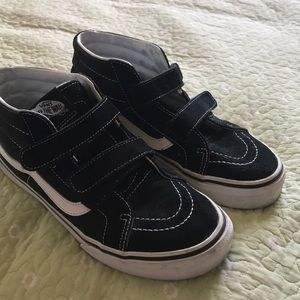 high top vans with strap